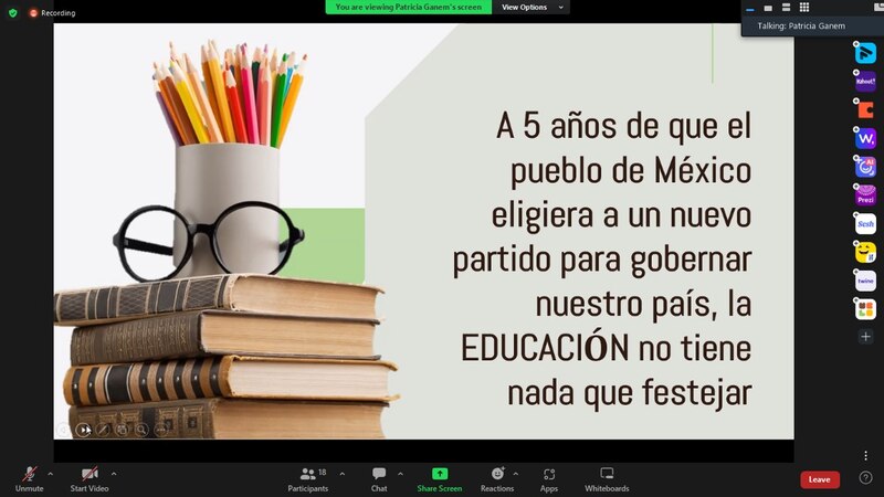 A 5 años de que el pueblo de México eligiera a un nuevo partido para gobernar nuestro país, la EDUCACIÓN no tiene nada que festejar