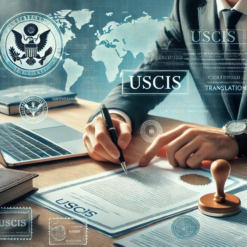 Servicios de traducción certificados por USCIS