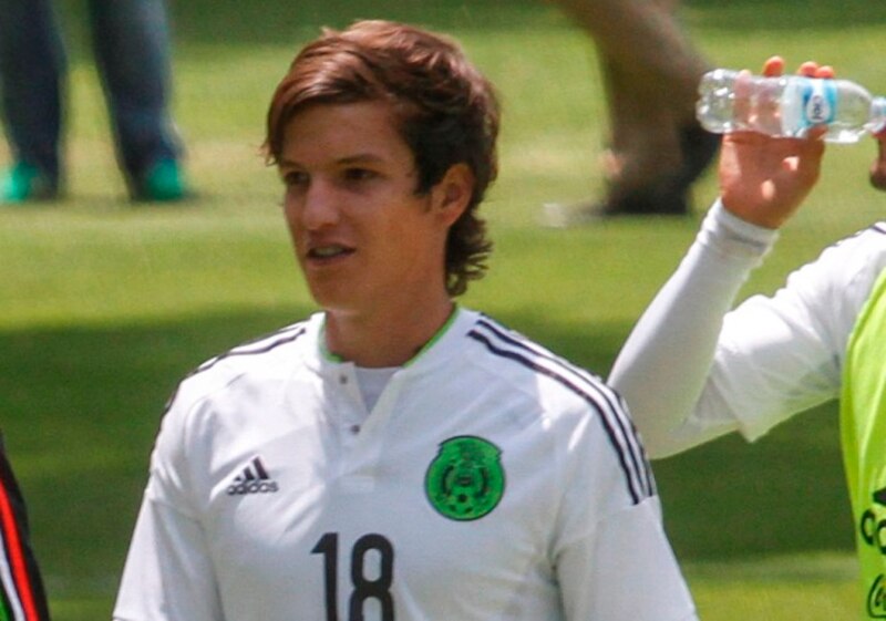 Javier Hernández, jugador de la selección mexicana de fútbol