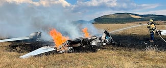 Se desploma avioneta en Purépero, Michoacán: Cinco heridos