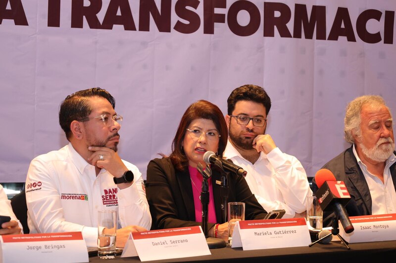 Title: Conferencia de prensa sobre el Pacto Metropolitano por la Transformación