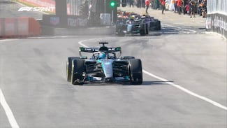 George Russell le gana a Antonelli la pole Sprint del GP de Canadá