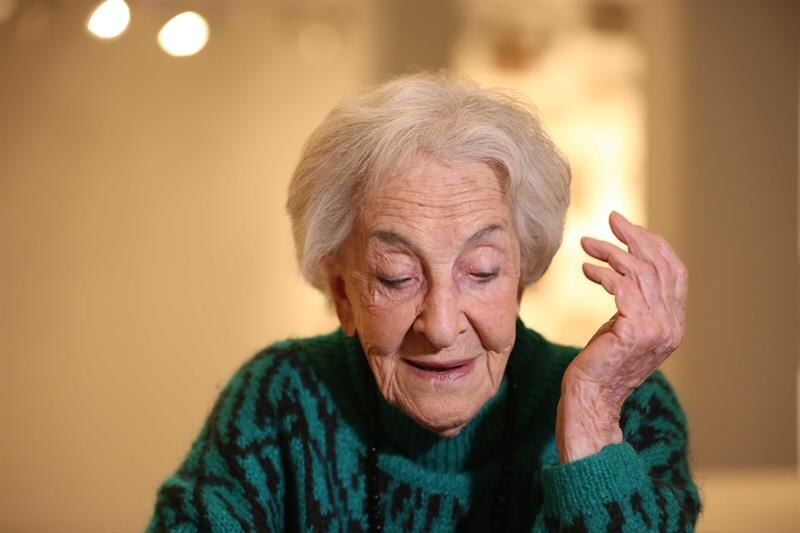 La escritora Elena Poniatowska, Premio Cervantes 2013