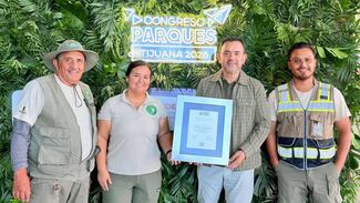 Entregan reconocimiento internacional a Parque Esperanto de Tijuana