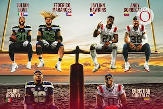 Super Bowl LX: los jugadores latinos que harán historia en la NFL este 2026