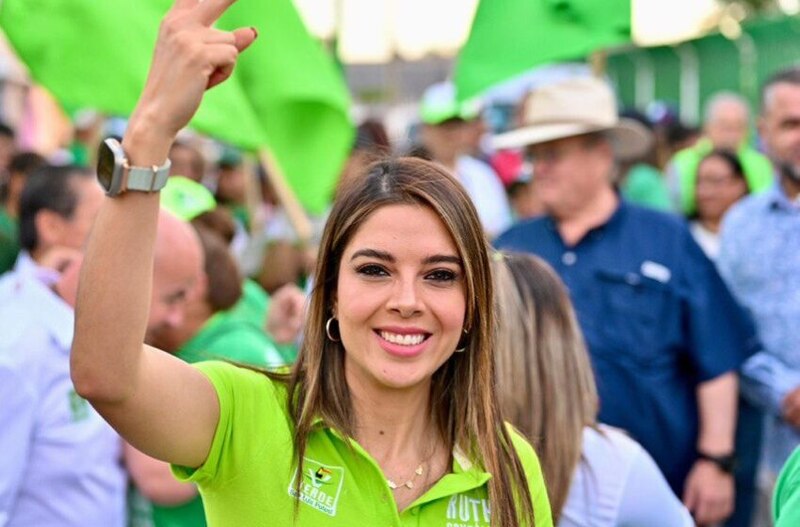Candidata a la presidencia de Colombia, Ruth Miriam Hurtado