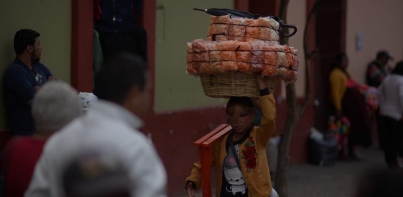 Niña trabajadora