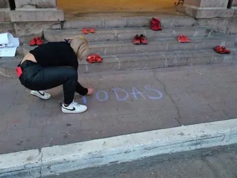 Mujeres reclamando sus derechos