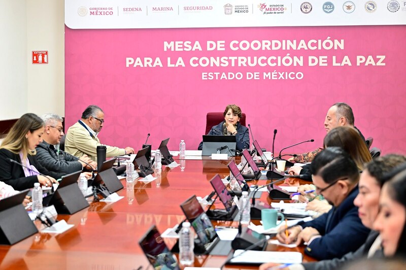 Title: Reunión de la Mesa de Coordinación para la Construcción de la Paz en el Estado de México