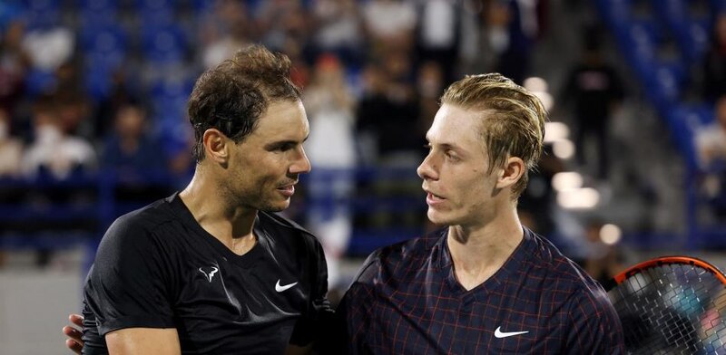Nadal y Zverev se saludan en la red después de un partido