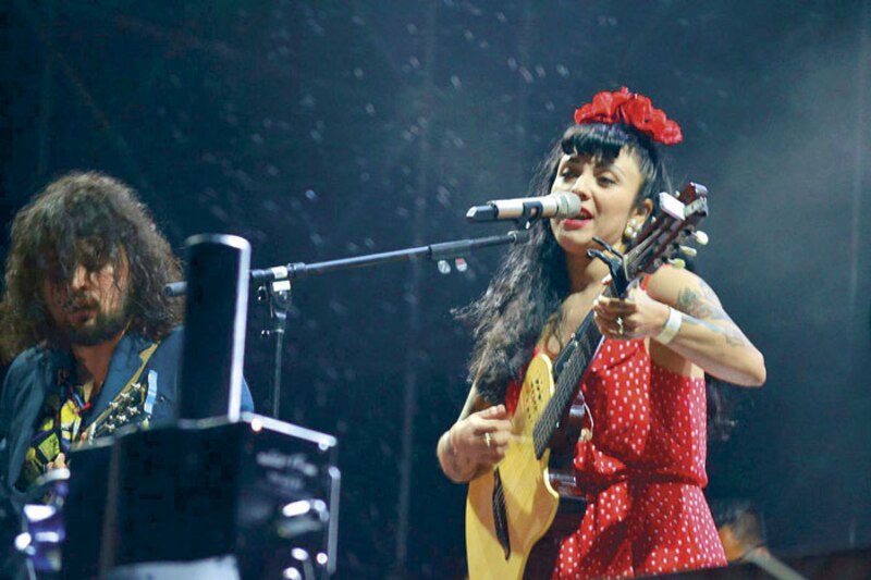 Concierto de música en vivo