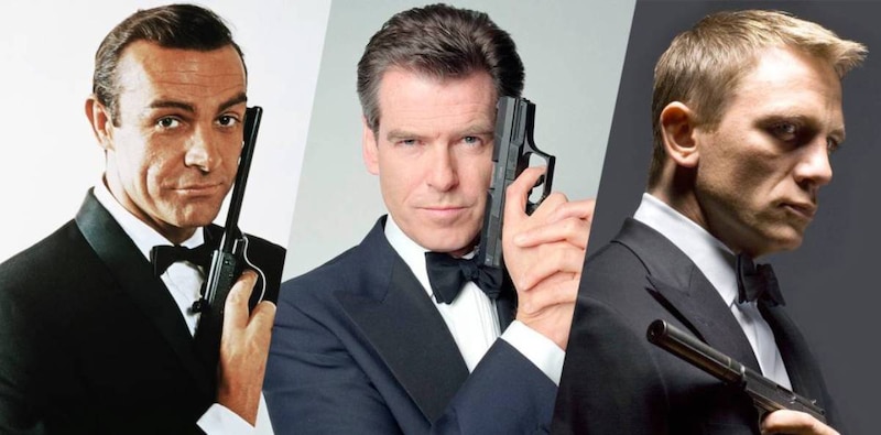 Los actores que han interpretado a James Bond