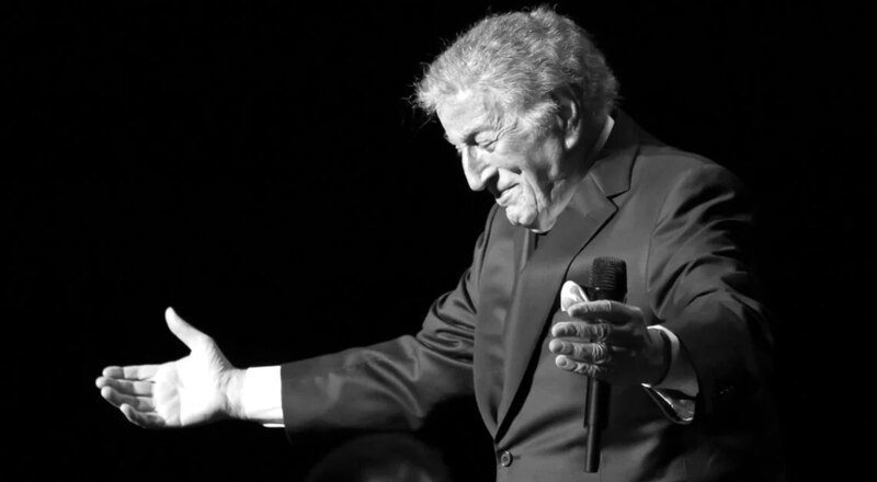 Frank Sinatra cantando en vivo