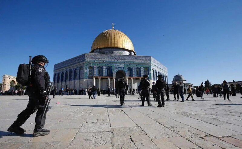 La policía israelí se despliega en la Explanada de las Mezquitas tras un ataque