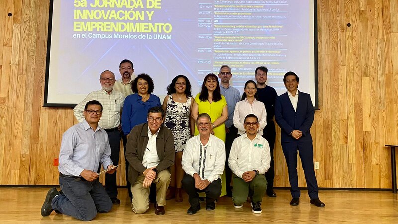 Title: Jornada de Innovación y Emprendimiento en el Campus Morelos de la UNAM