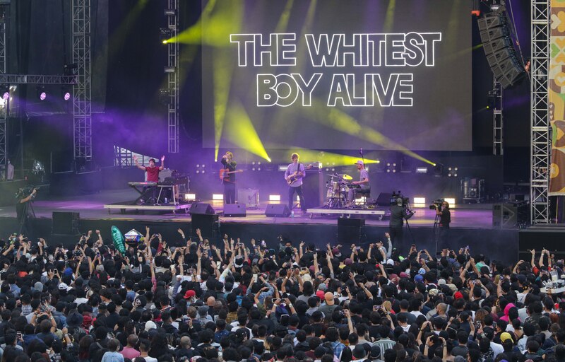 The Whitest Boy Alive en concierto