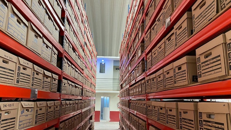 Fachada del Archivo Municipal de Tecámac, sede de documentos históricos y patrimonio cultural desde el siglo XVIII