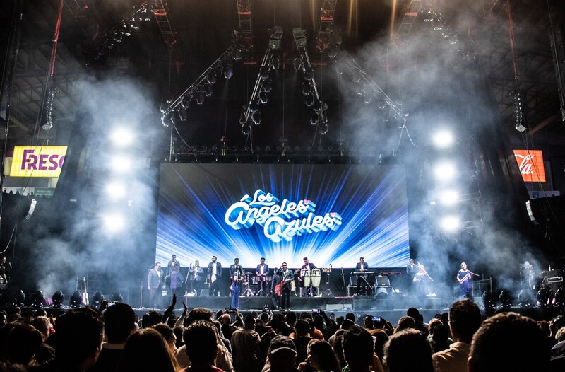 Los Ángeles Azules en concierto