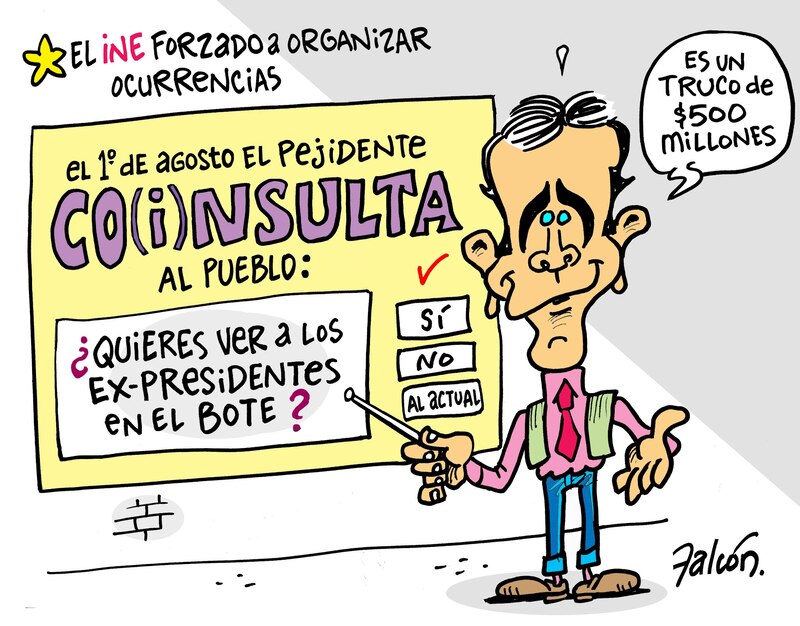 El presidente consulta al pueblo sobre el destino de los ex presidentes