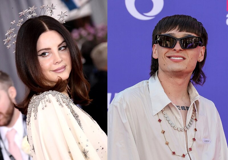 Lana del Rey y Jack Antonoff asisten a la alfombra roja de los Grammy 2023