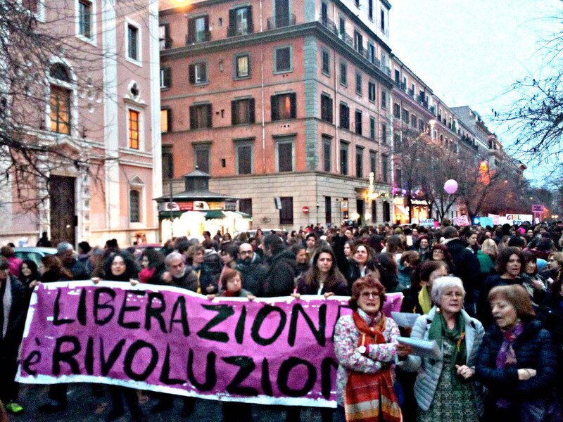Protesta feminista en España