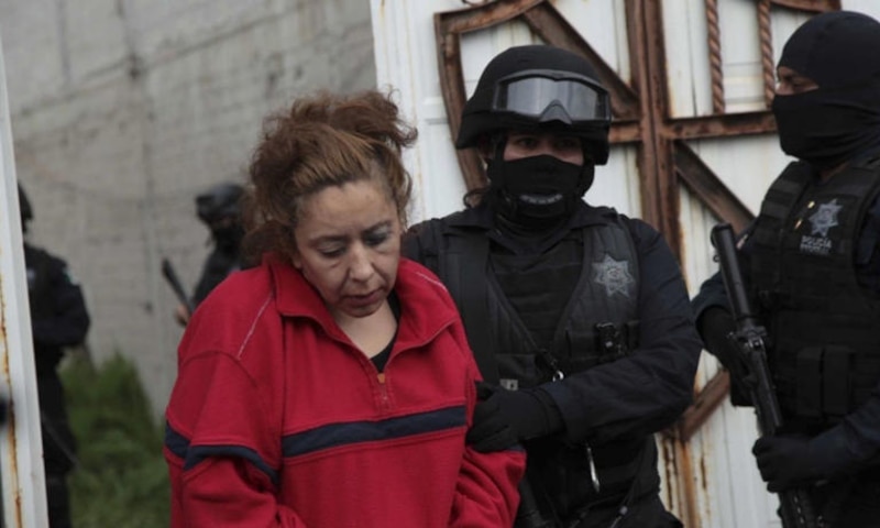 Foto de Jaqueline Malinali Gálvez, hermana de Xóchitl Gálvez, condenada a 89 años por secuestro y delincuencia organizada.