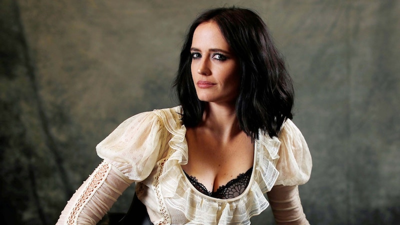 La actriz Eva Green en una sesión de fotos para la revista "Vanity Fair".