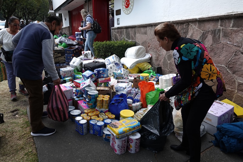 Donaciones para damnificados
