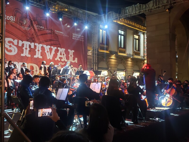 Orquesta Sinfónica de San Luis Potosí se presenta en el Festival de la Muerte
