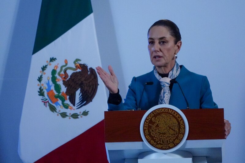 Claudia Sheinbaum, presidenta de México, encabezó la conferencia “Mañanera del Pueblo” en la que se presentó el plan de energía a nivel nacional.