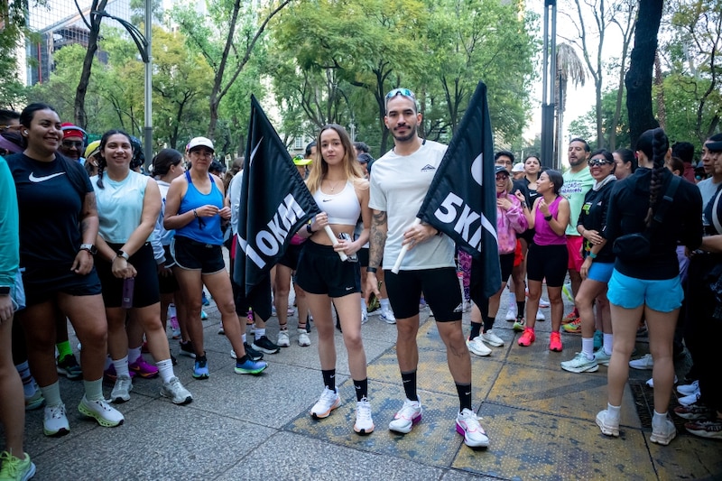 Participantes del Nike Social Run