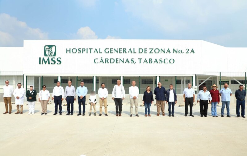 Inauguración del Hospital General de Zona No. 2A en Cárdenas, Tabasco