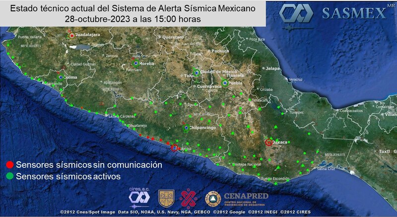 Title: Estado técnico actual del Sistema de Alerta Sísmica Mexicano