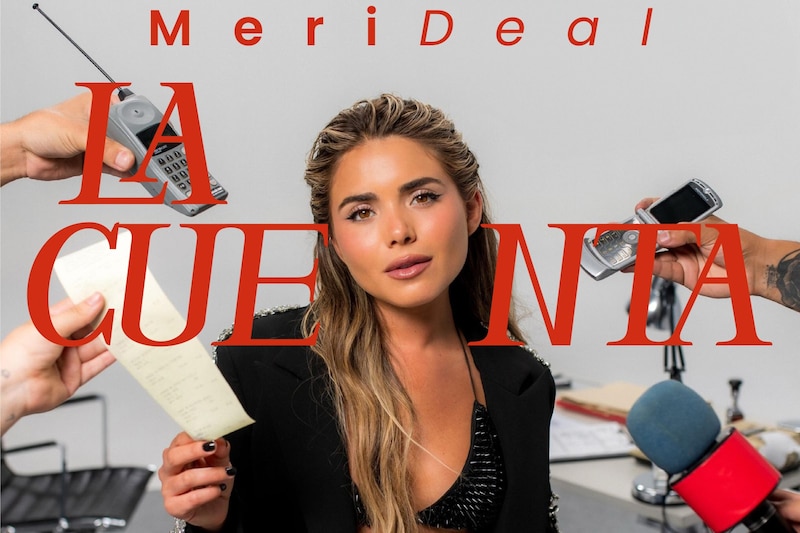 Portada del sencillo oficial de Meri Deal "La Cuenta"