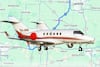 Ruta que siguió el avión mexicano que se estrelló en Michigan, EU