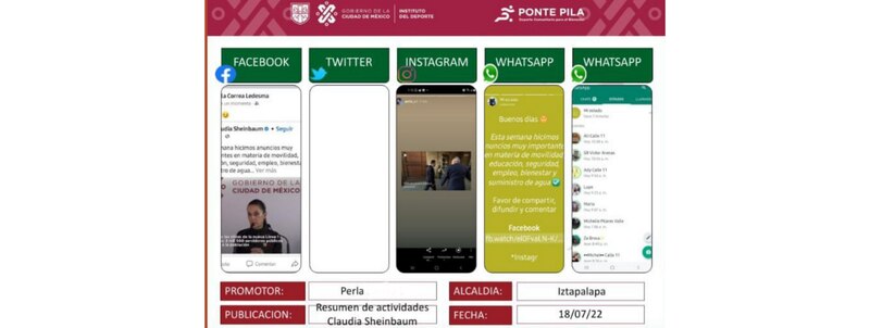 Gobierno de la Ciudad de México informa sobre avances en materia de movilidad, educación, seguridad, empleo, bienestar y suministro de agua