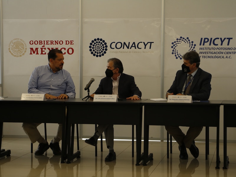 Title: Reunión de trabajo entre el gobierno de México, CONACYT e IPICYT