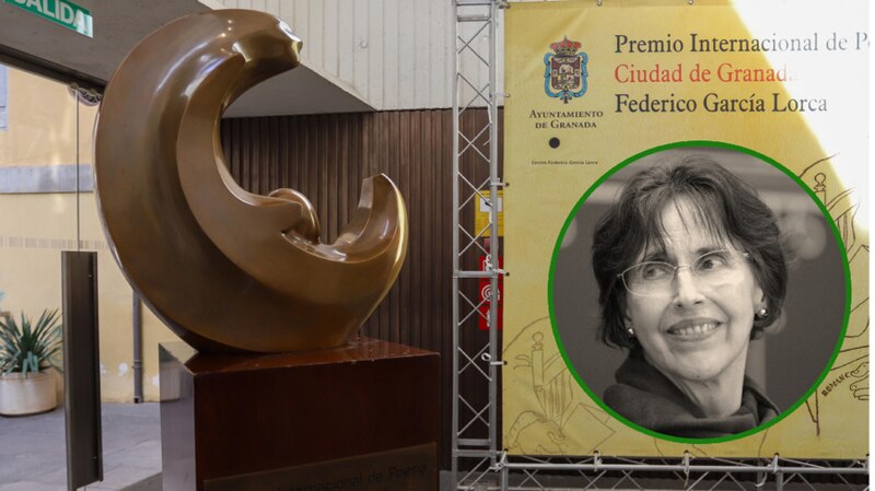 La escritora Elvira Lindo, ganadora del Premio Internacional de Poesía Ciudad de Granada Federico García Lorca