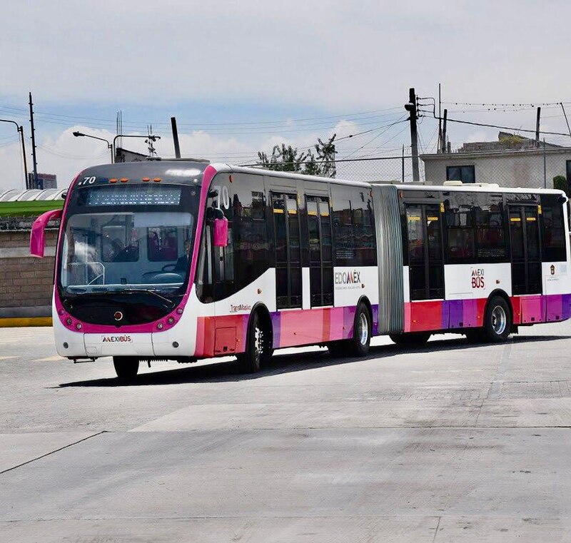 Nuevo autobús del Edomex llega a Toluca