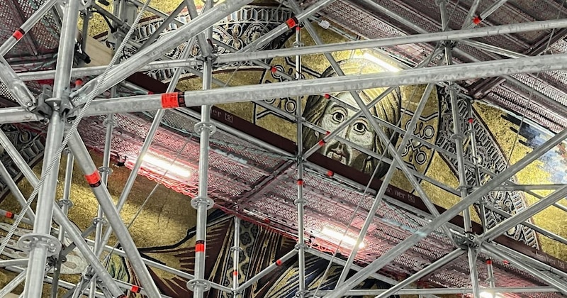 Mosaico de la Catedral de Santa Sofía