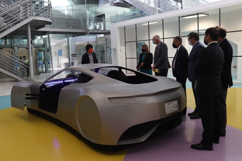 Presentación del nuevo prototipo de coche eléctrico de la Universidad de Stanford