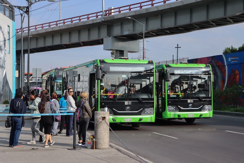 Autobuses urbanos en la Ciudad de México