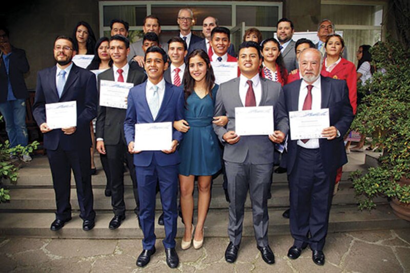 Graduación de estudiantes de la Universidad del Pacífico