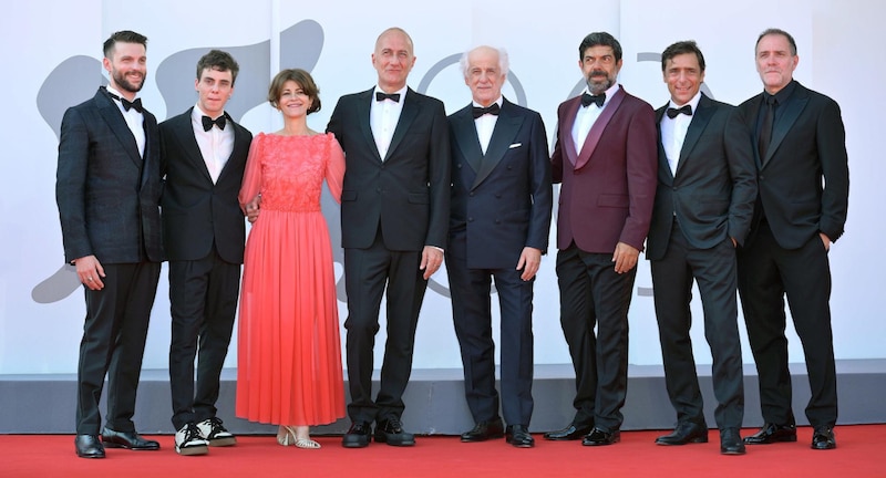 Actores y actrices en la alfombra roja del Festival de Cine de Venecia