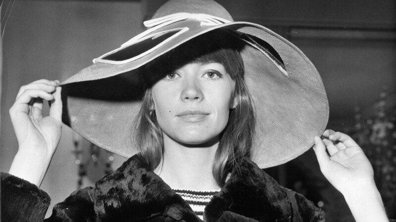 La cantante francesa Françoise Hardy en 1967