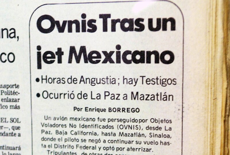 Ovnis persiguen a un jet mexicano