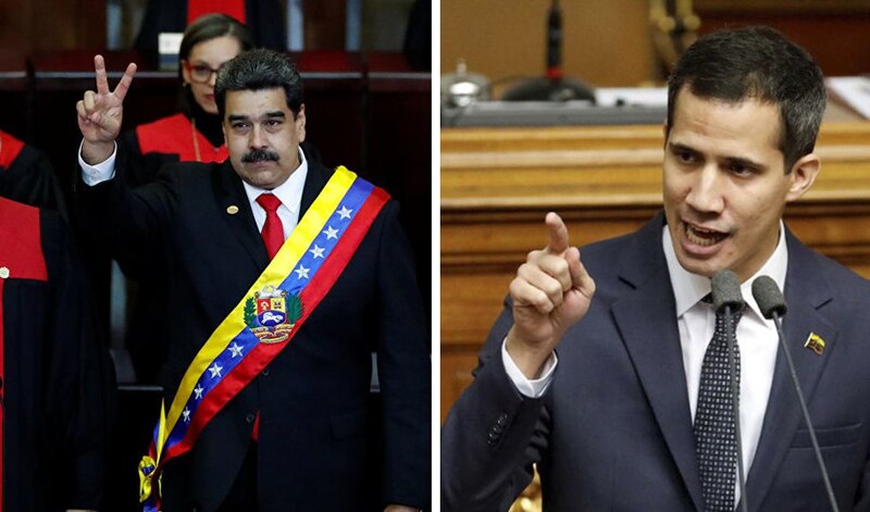 Maduro y Guaidó, dos caras de la moneda en Venezuela