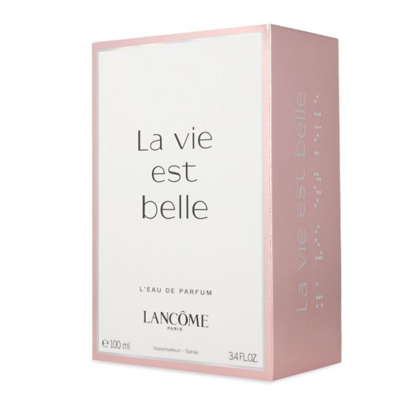 Caja de perfume La vie est belle de Lancome en presentación de 100ml.