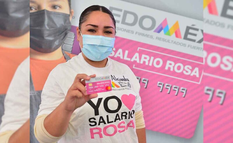 Salario Rosa, programa social del Estado de México
