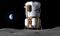 La NASA y Blue Origin iniciarán este año la construcción de una base en la Luna